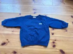 MIKI HOUSE トレーナー 90 ネイビー 肘当て付き