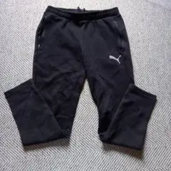 PUMA ブラック ジャージパンツ Lサイズ
