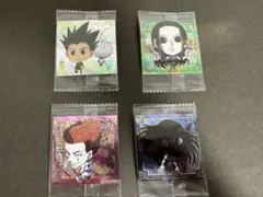 ハンターハンター にふぉるめーしょん ウエハース ゴン ヒソカ イルミ セット