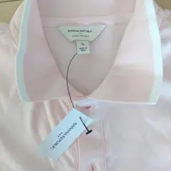 【新品】Banana Republic バナリパ ポロシャツ S　ピンクのサムネイル