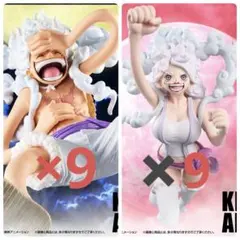 KING OF ARTIST ワンピース ギア5 ルフィ ボニー 18体セット