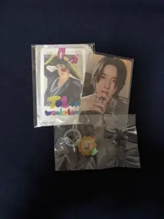 JO1 佐藤景瑚　トレカJOCHUMめじるしアクセサリーセット