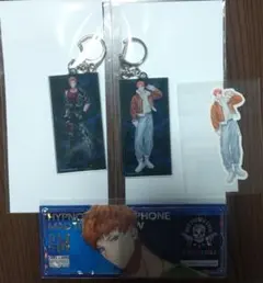 ヒプマイ オンラインくじ キーホルダー ホログラムチケット 特典ステッカー 理鶯