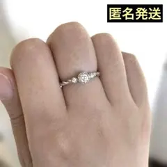 【極美】Pt950 0.22ct ダイヤモンドツイストリング 11号 3.26gのサムネイル