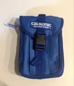 Calsonic ボディバッグ 青　希少