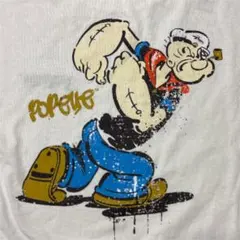 POPEYE Tシャツ Lサイズ　ポパイ　ホワイト