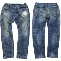 ディーゼル ブルーアイコン NARROT 2015 ジョグジーンズ スエット