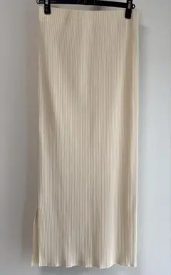 Noble トタンテレコタイトスカート　アイボリー　38