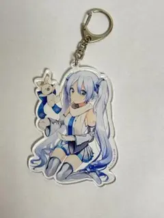 雪ミク　初音ミク　BIGアクリルキーホルダー　VOCALOID