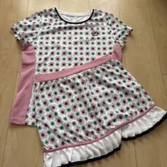 2026年春夏FILA テニスウェア 上下セット ホワイト - メルカリ