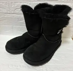 UGG アグ BAILEY BUTTON ムートンブーツ ブラック 23cmのサムネイル