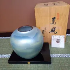 九谷焼 北村利夫 8.5号花瓶 フラワースタンド - メルカリ