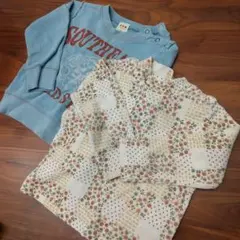 水色 長袖 タートル