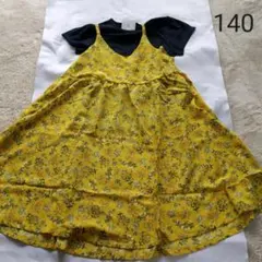 3can4on Tシャツ＆ワンピースセット(140cm)