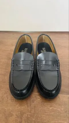 HARUTA ローファー 24.5 EEE ブラック 美品