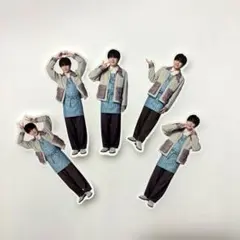 長尾謙杜 なにわ男子 ファミクラアンバサダー フレークシール