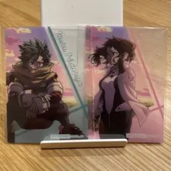 【非売品】緑谷出久 麗日お茶子クリアカード2枚セット