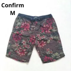 Confirm　コンファーム　ショートパンツ花柄　リゾート　М　ウエストゴムのサムネイル
