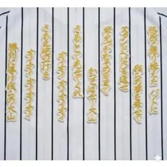 阪神タイガース 大山悠輔 刺繍ワッペン 応援歌 チャンスマーチ フルver ☆刺繍ワッペン屋☆様 参考用(大山悠輔応援歌 チャンスＶｅｒ．)