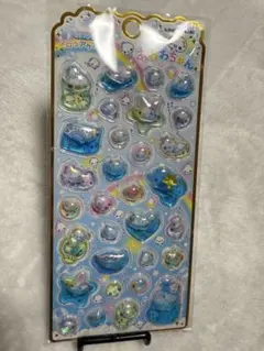 ぷくぷくあわわちゃん　ウォーターシール