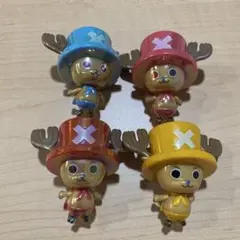 ワンピース　チョッパー　アクリルキーホルダー　　4個セット