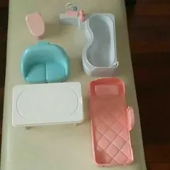 リカちゃん用、ベッド他家具。