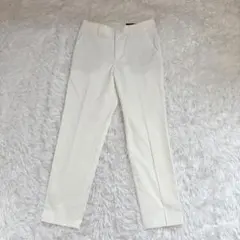 UNTITLED レディース スラックス S 麻 リネン ワールド コットン 綿