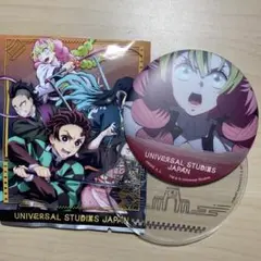 鬼滅の刃 USJ 2021 缶バッジ 甘露寺蜜璃 伊黒小芭内 2点セット 鬼滅の刃 usj 2021 缶バッジ 甘露寺蜜璃 伊黒小芭