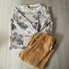 ユニクロ　パウパトロール　ベビーパジャマセット 90