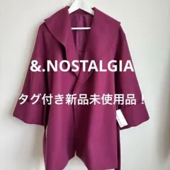 新品！&.NOSTALGIA ガウンコート