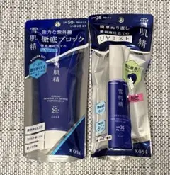 雪肌精　スキンケアUV エッセンス 日やけ止めジェル＆日やけ止めミストのサムネイル