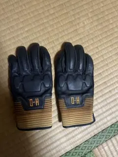Harley-Davidson レザーグローブ ブラック/ブラウン