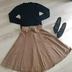 PROPORTION BODY DRESSING　ニット　ブラック