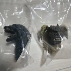 《未開封》一番くじ ゴジラ 大怪獣列伝G モンスターヘッドマグネットG賞 2個