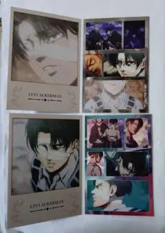 【まとめ売り】進撃の巨人　一番くじ　〜地鳴らし〜　メモリアルカード　リヴァイ