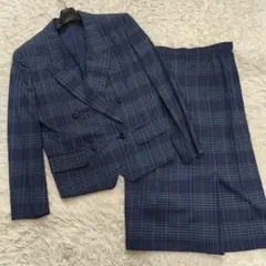 burberry チェック柄 ダブルジャケット スカート セットアップ - メルカリ