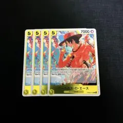 ザベスト2ポートガス・D・エース R4枚セット PRB02-018