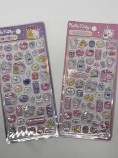 らら様リクエスト おまとめ キティ ドロップシール 3枚セット