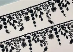 ⑤シングルx黒 50cm／ハンドメイドC&SミナペルホネンLIBERTY