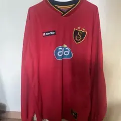 古着　Lotto Galatasaray 長袖ユニフォーム レッドのサムネイル