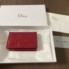 Dior レディディオール カードホルダー