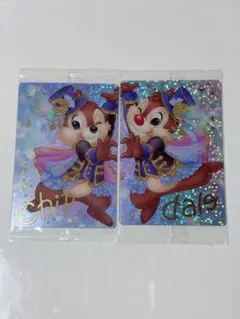 【最安値】Disney チップ デール ウエハース カードセット