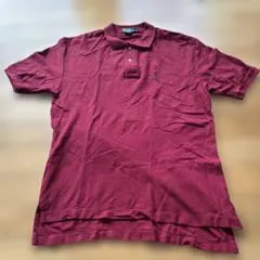 Polo by Ralph Lauren バーガンディ ポロシャツ L