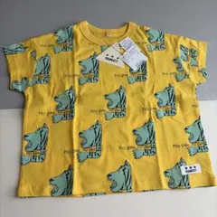 新品タグ付き　MARKEY'S アドベンチャーソウガラTシャツ　Mイエローのサムネイル