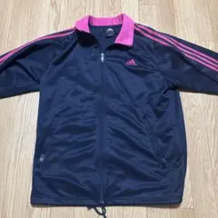adidas トラックジャケット ネイビー/ピンク