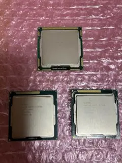 intelCPU　3点セット