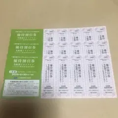 名阪関ドライブイン　レストラン飲食料金20%割引券