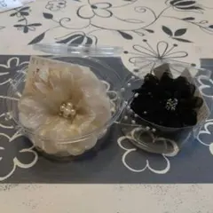 新品コサージュ ケース入り 2点セット