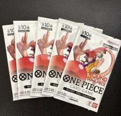 ONE PIECEカードゲーム ROUND1 プロモ5パック 未サーチ - メルカリ