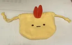すみっコぐらしのえびてんのしっぽ　巾着
